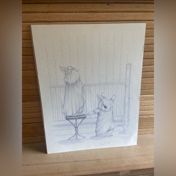 Collection of Sue Rupp Rabbit Art Prints - Picture 3 of 16